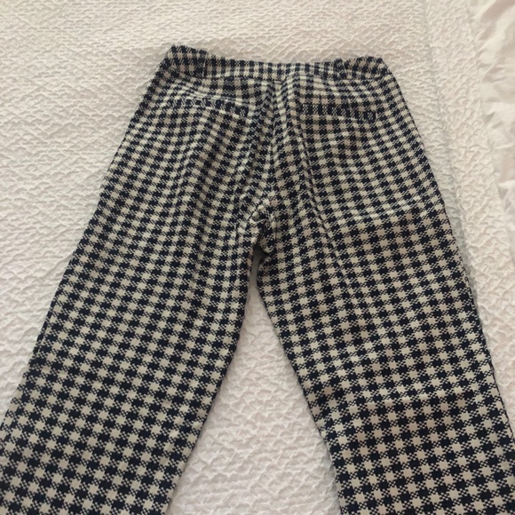 White and navy checkered pants! - Picture 3 of 3